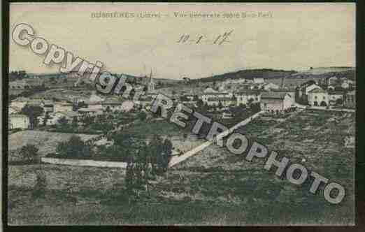 Ville de BUSSIERES Carte postale ancienne