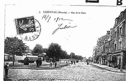 Ville de CARENTAN Carte postale ancienne