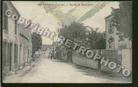 Ville de CERNOYENBERRY Carte postale ancienne