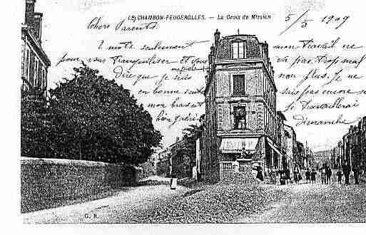 Ville de CHAMBONFEUGEROLLES(LE) Carte postale ancienne