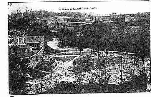 Ville de CHAMBONSURLIGNON(LE) Carte postale ancienne