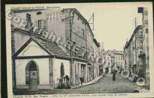 Ville de CHAMPAGNACLEVIEUX Carte postale ancienne