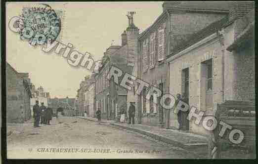 Ville de CHATEAUNEUFSURLOIRE Carte postale ancienne