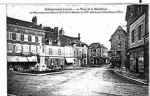 Ville de CHATEAURENARD Carte postale ancienne