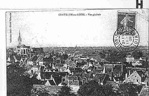 Ville de CHATILLONSURLOIRE Carte postale ancienne