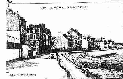 Ville de CHERBOURG Carte postale ancienne