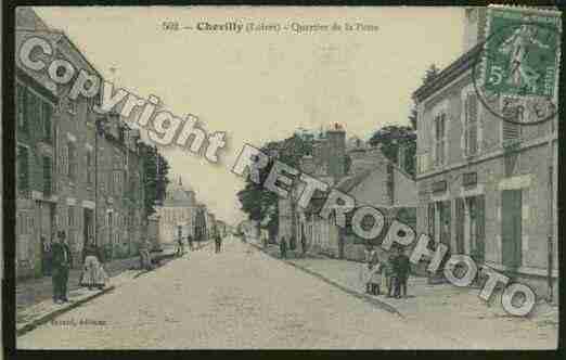 Ville de CHEVILLY Carte postale ancienne