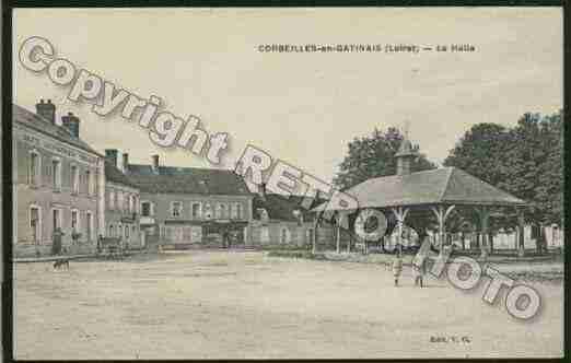 Ville de CORBEILLES Carte postale ancienne