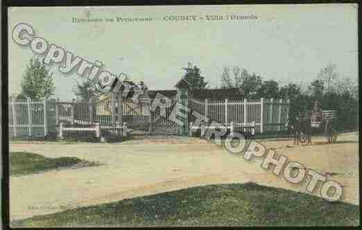 Ville de COURCYAUXLOGES Carte postale ancienne