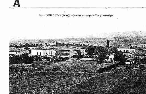 Ville de COUTOUVRE Carte postale ancienne