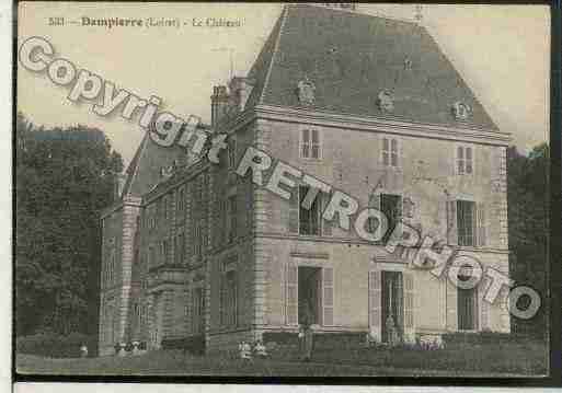 Ville de DAMPIERREENBURLY Carte postale ancienne