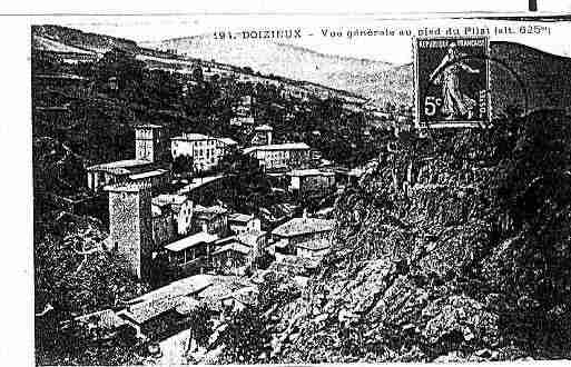 Ville de DOIZIEUX Carte postale ancienne