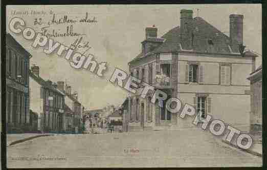 Ville de DOUCHY Carte postale ancienne