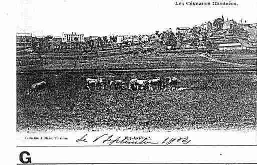 Ville de FAYSURLIGNON Carte postale ancienne