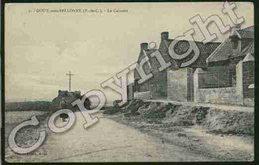 Ville de GOUYSOUSBELLONNE Carte postale ancienne