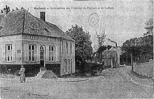 Ville de GUINES Carte postale ancienne