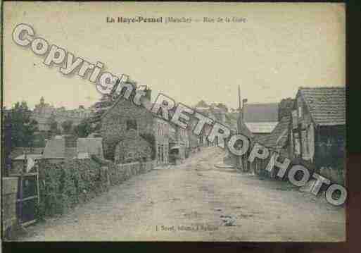 Ville de HAYEPESNEL(LA) Carte postale ancienne