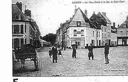 Ville de HESDIN Carte postale ancienne