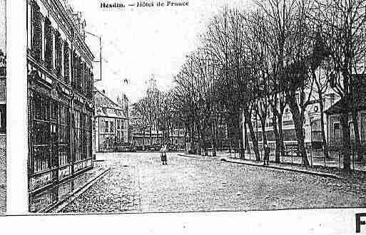 Ville de HESDIN Carte postale ancienne
