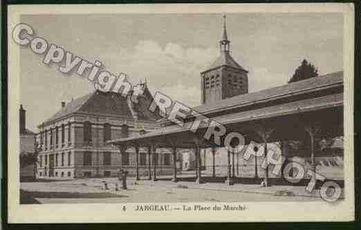 Ville de JARGEAU Carte postale ancienne