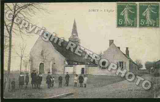 Ville de LORCY Carte postale ancienne