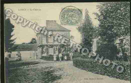 Ville de LORCY Carte postale ancienne