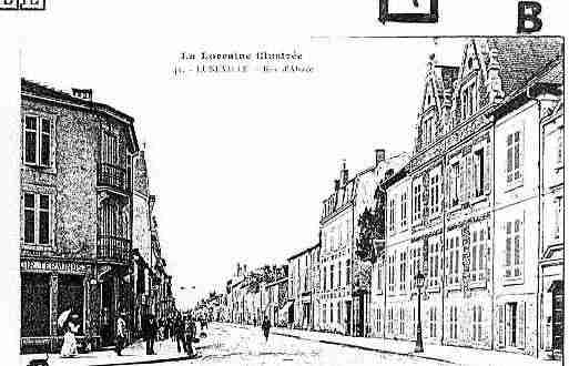 Ville de LUNEVILLE Carte postale ancienne