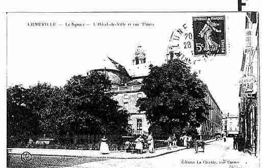 Ville de LUNEVILLE Carte postale ancienne