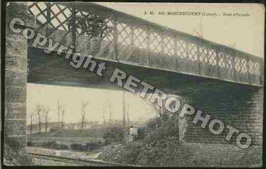 Ville de MANCHECOURT Carte postale ancienne