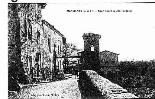 Ville de MARMANDE Carte postale ancienne