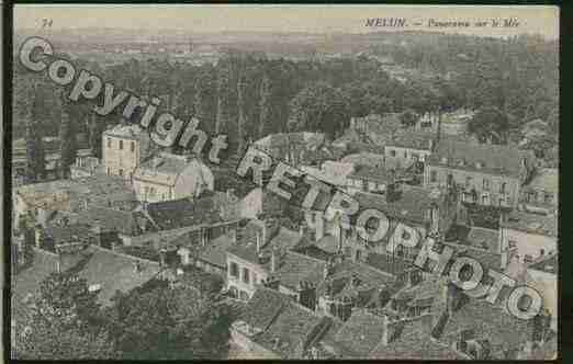 Ville de MEESURSEINE(LE) Carte postale ancienne