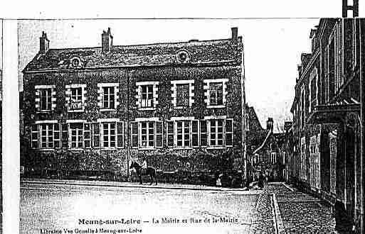 Ville de MEUNGSURLOIRE Carte postale ancienne