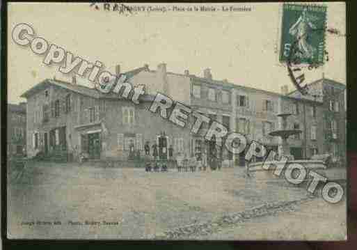 Ville de MONTAGNY Carte postale ancienne