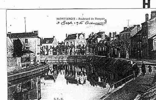 Ville de MONTARGIS Carte postale ancienne