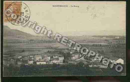 Ville de MONTVERDUN Carte postale ancienne