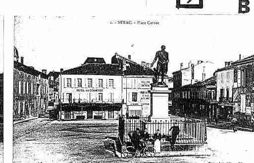 Ville de NERAC Carte postale ancienne