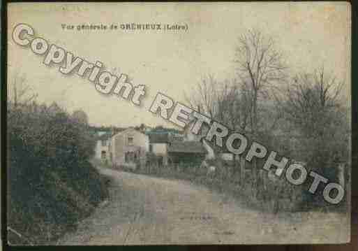 Ville de NERVIEUX Carte postale ancienne