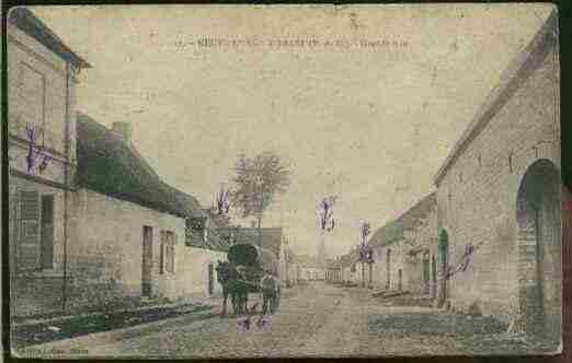 Ville de NEUVILLESAINTVAAST Carte postale ancienne