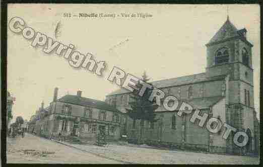 Ville de NIBELLE Carte postale ancienne