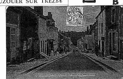 Ville de OUZOUERSURTREZEE Carte postale ancienne