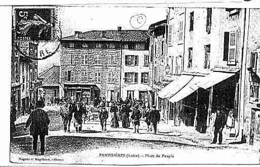 Ville de PANISSIERES Carte postale ancienne