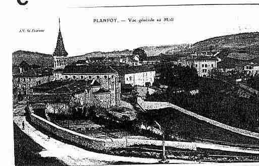 Ville de PLANFOY Carte postale ancienne