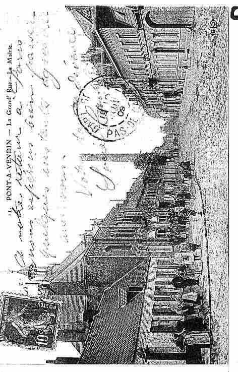 Ville de PONTAVENDIN Carte postale ancienne