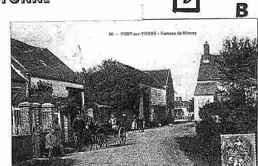 Ville de PONTSURYONNE Carte postale ancienne