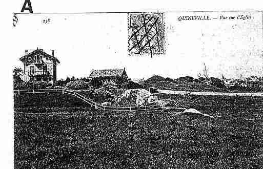 Ville de QUINEVILLE Carte postale ancienne