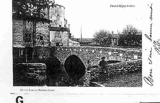 Ville de REGNY Carte postale ancienne