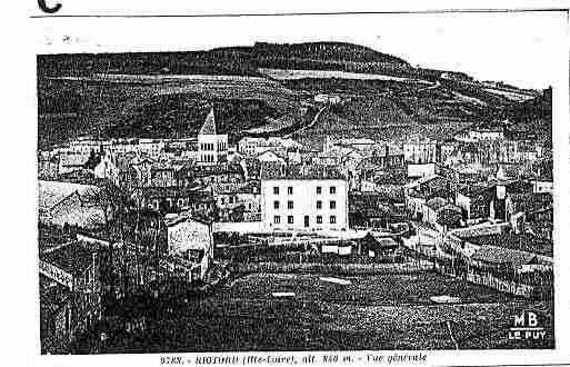 Ville de RIOTORD Carte postale ancienne