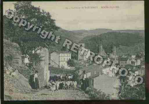 Ville de ROCHETAILLEE Carte postale ancienne