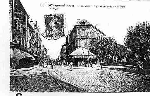 Ville de SAINTCHAMOND Carte postale ancienne