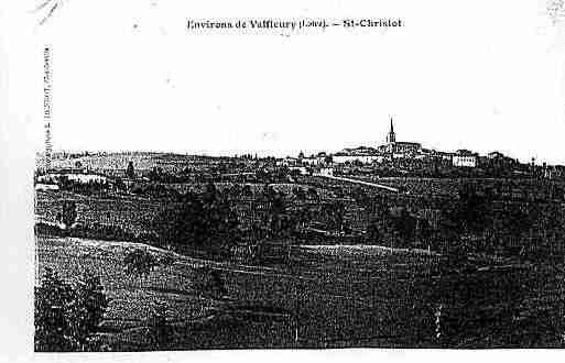 Ville de SAINTCHRISTOENJAREZ Carte postale ancienne